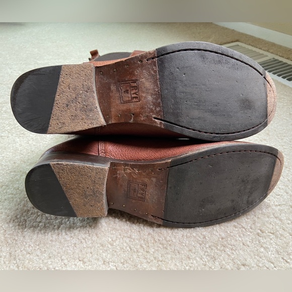 Frye Molly gore tall boot, Whiskey, size 8 - Picture 8 of 10